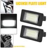 2x LED License Plate Bulb Tag Lighss White 12V Fit BMW E90 E91 E90N E92 E46