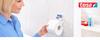 Tesa Deluxxe Robe Towel Hook Self-Adhesive Metal Chrome