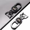 Cadillac Keychain Car Logo Premium Keyring Zinc Alloy For CT4 CT5 XT4 XT5 XT6 ATS CTS XTS All Cadillac Models Auto Accessories