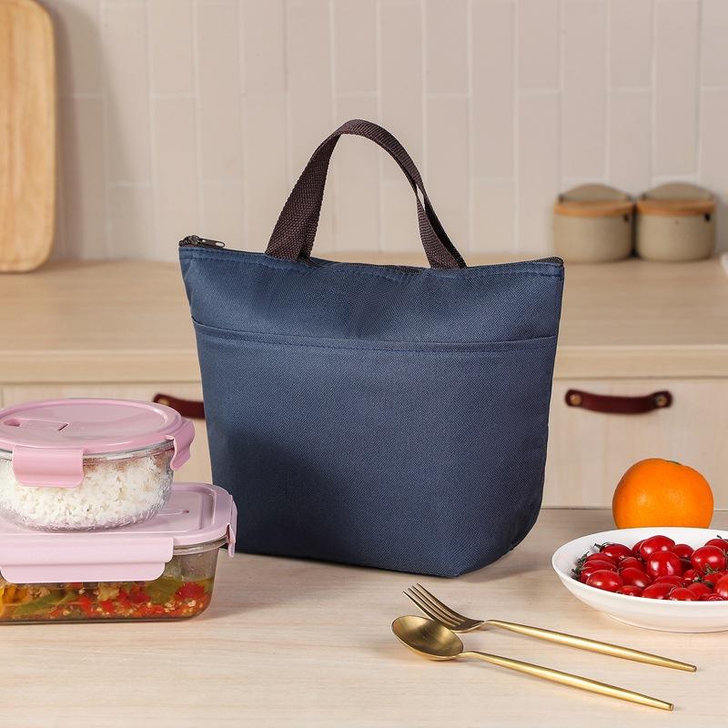Large Capacity Oxford Cloth Insulation Lunch Bags Thermal Food Container Picnic Travel Portable Waterproof Women Cooler Tote Bag