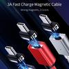 1M/2M USB A To Type C Magnetic Charging Cable With Quick Connection And Stable Data Transfer Function
