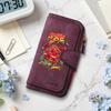 Stylish Patterned Long Wallet Durable Fashion Daily Use Card Holder Pocket Purse