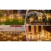 12LED Solar Flame Light Outdoor,Waterproof 12LEDs Torches Landscape Lamp for Outdoor Courtyard Garden Yard,Halloween Decorations