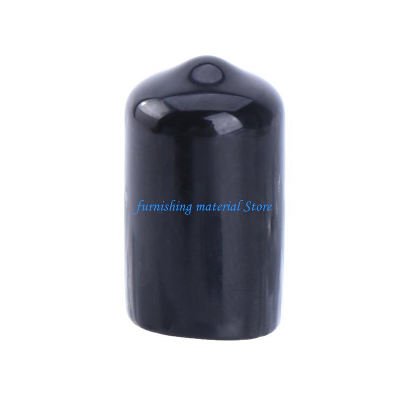Y5GD Rubber Bolt Caps Flexible Black End Caps Protective Caps set for Screw and Pipe