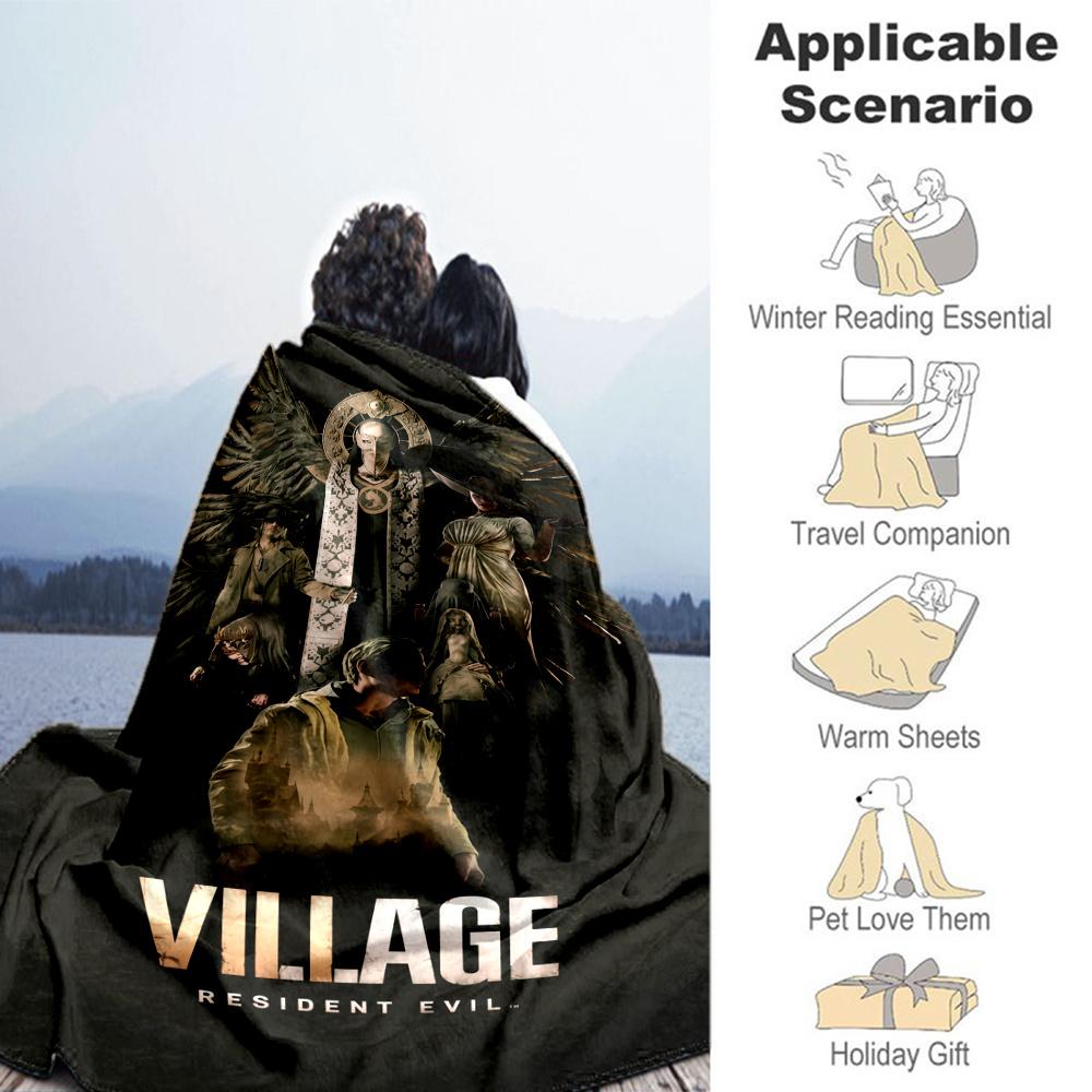 Resident Evil Blanket, High quality Comfortable for All Seasons, Home Decor, Warmth and Comfort