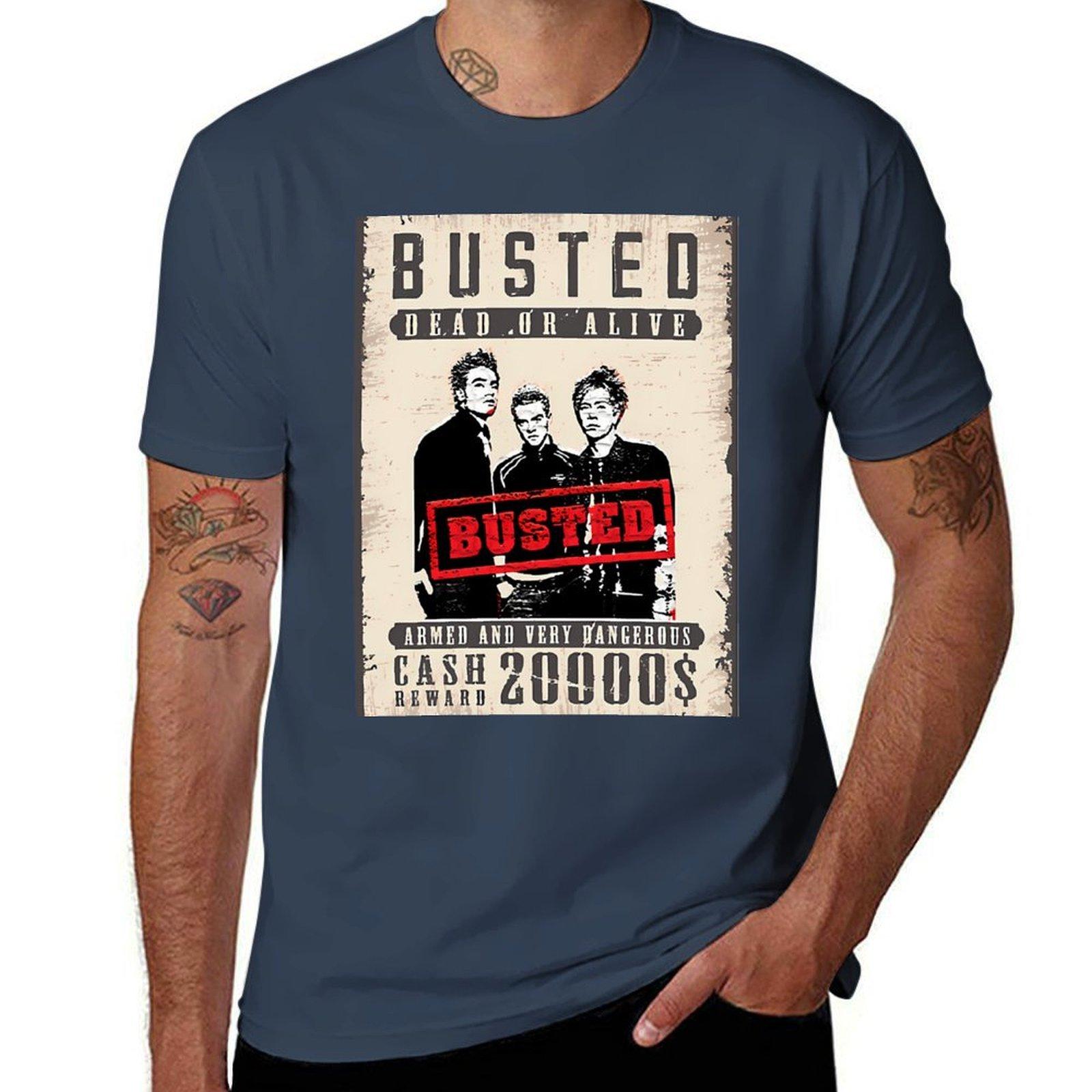 Busted Tshirt Large Size Casual Short Sleeve Top S
