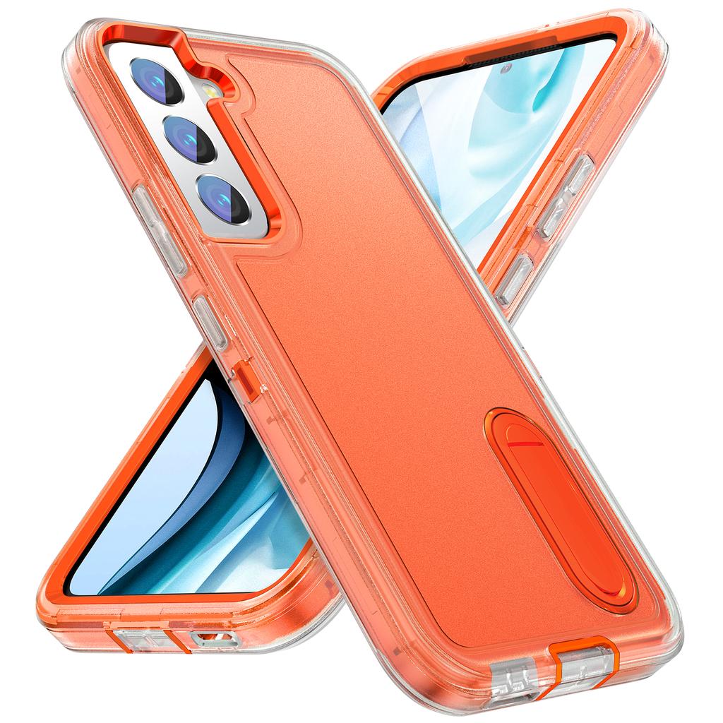 3 IN1 for Samsung Galaxy S22 S23 S24 S25 FE S26 Ultra A17 A16 A15 A56 A36 A26 A54 A14 A53 A13 A06 Heavy Duty Shockproof Case