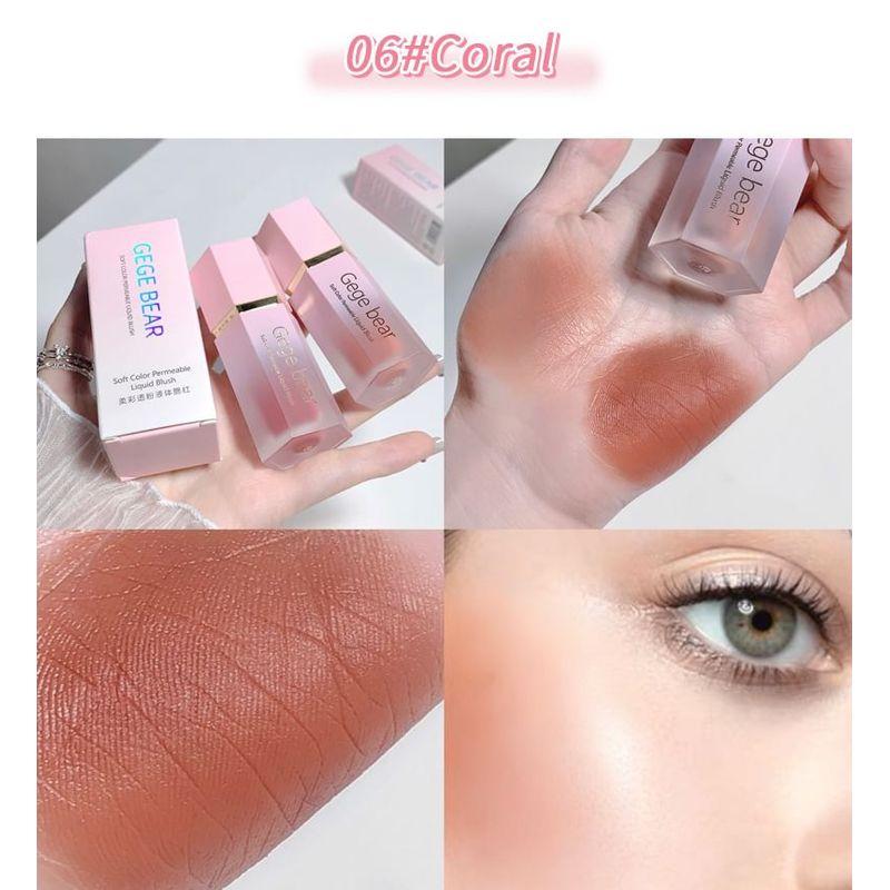 Gege Bear - 2 in 1 Liquid Blush - #04-#06