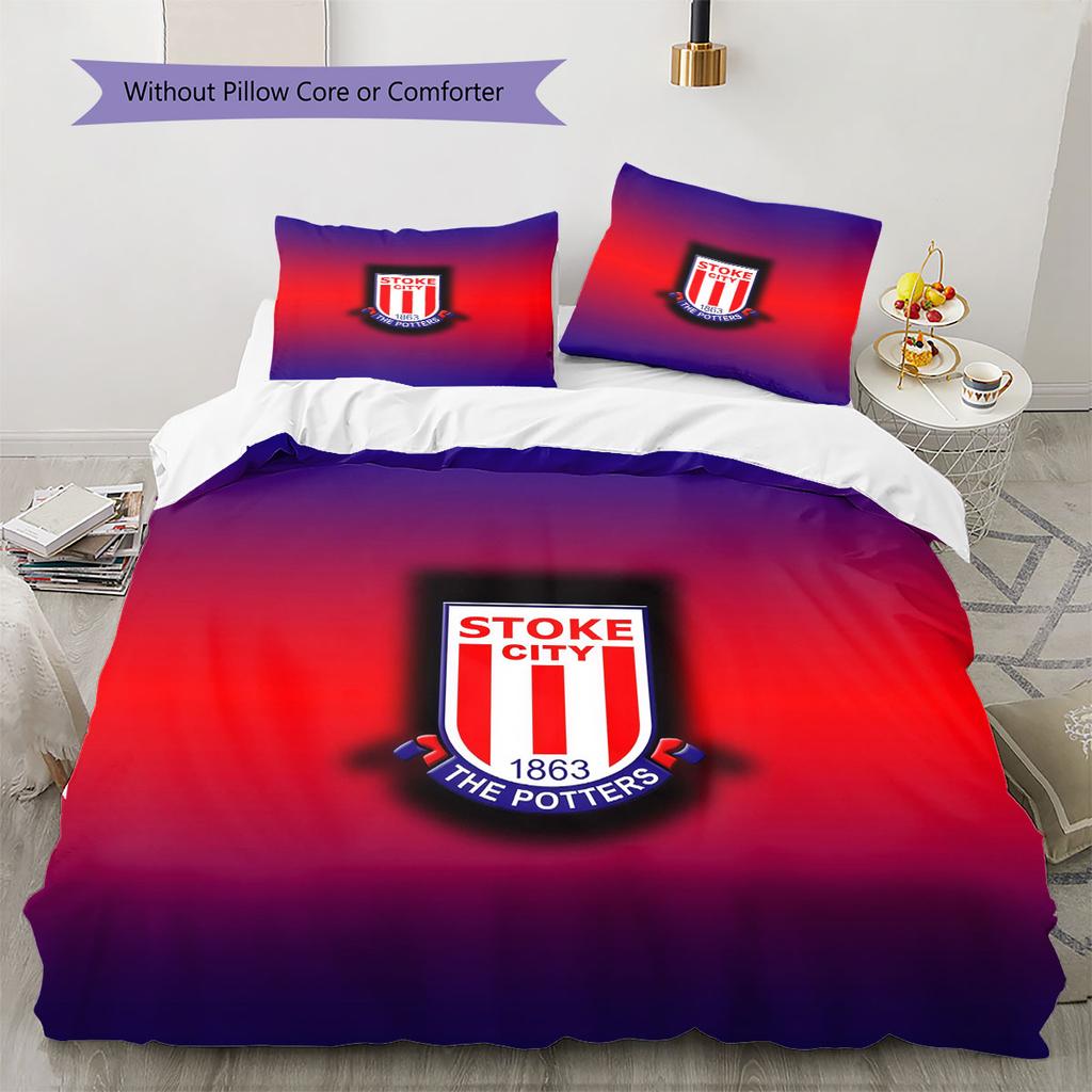 SCFC Bedding Quilt Set Quilt Cover Pillowcase Home Decoration Birthday Gift (1 * Duvet Cover + 2 * Pillowcase, Without Core)