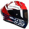Full Face Motorcycle Helmet DOT CE Certified Racing Motorbike