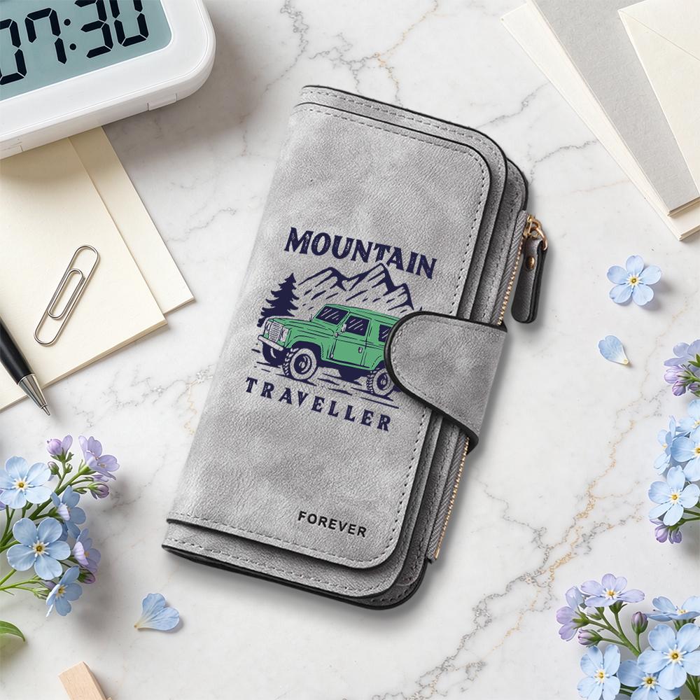 Mountain Traveller Purse Forever Long Wallet for Outdoor Casual Use