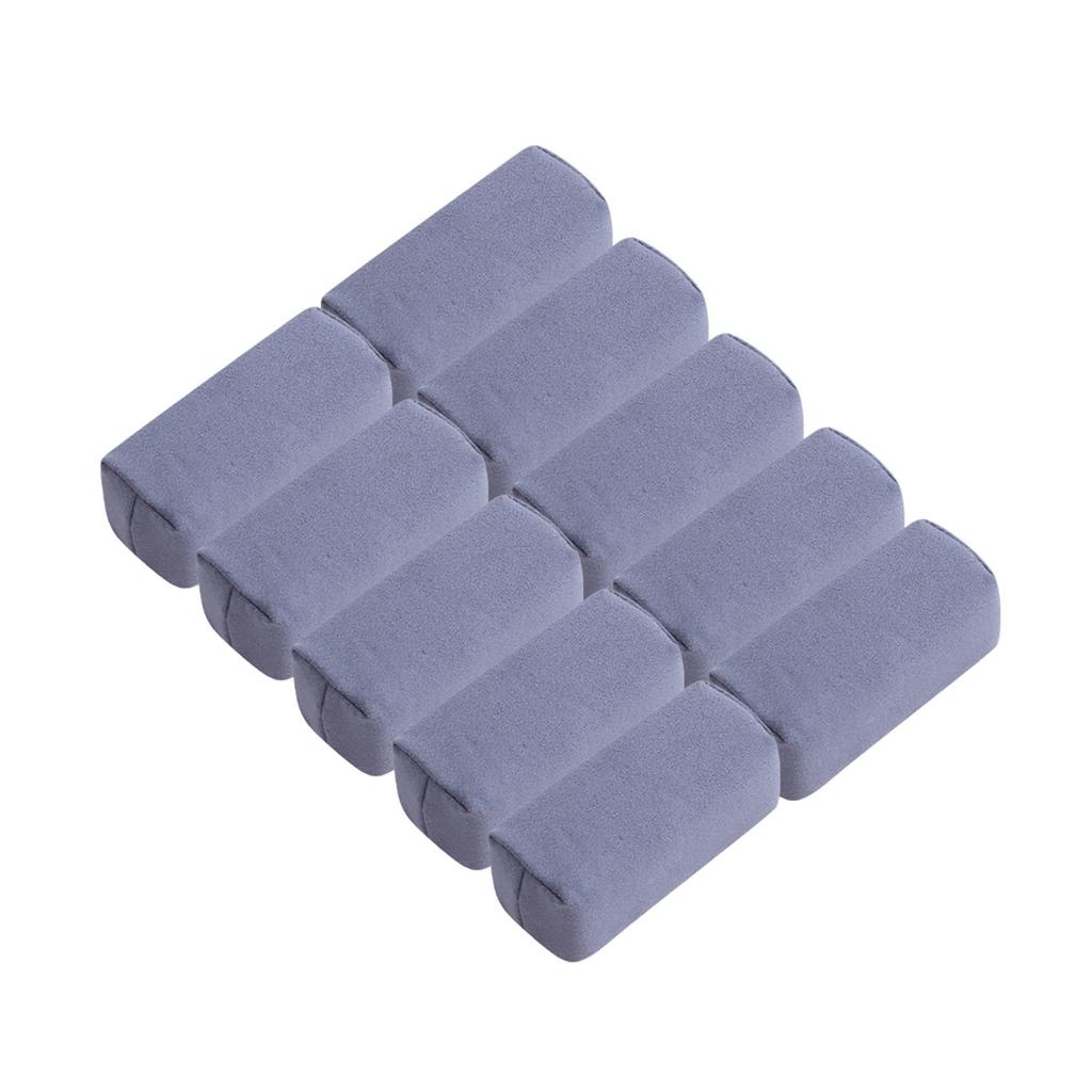 QXPDD Car Details Suede Sponge Applicator Rectangle Detailing Sponge Applicator Pad Washable Soft Foam