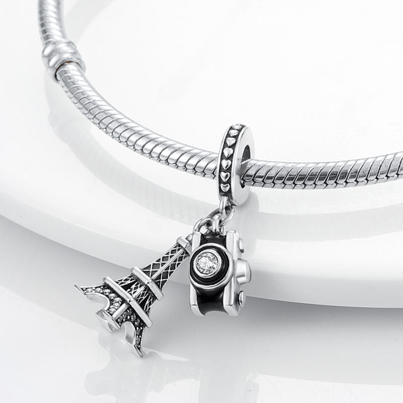 Oryginalne Zawieszki Różowe Złoto I Zwierzęta Morskie Koraliki Pasują do Bransoletki Opaski Naszyjnika Dla Kobiety Luksusowa Biżuteria DIY Prezenty