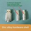 Benutzerdefiniertes DIY Handgefertigtes USB-C Weißlicht Magnetisches Mechanisches Tastatur Ladekabel für 8K Gaming