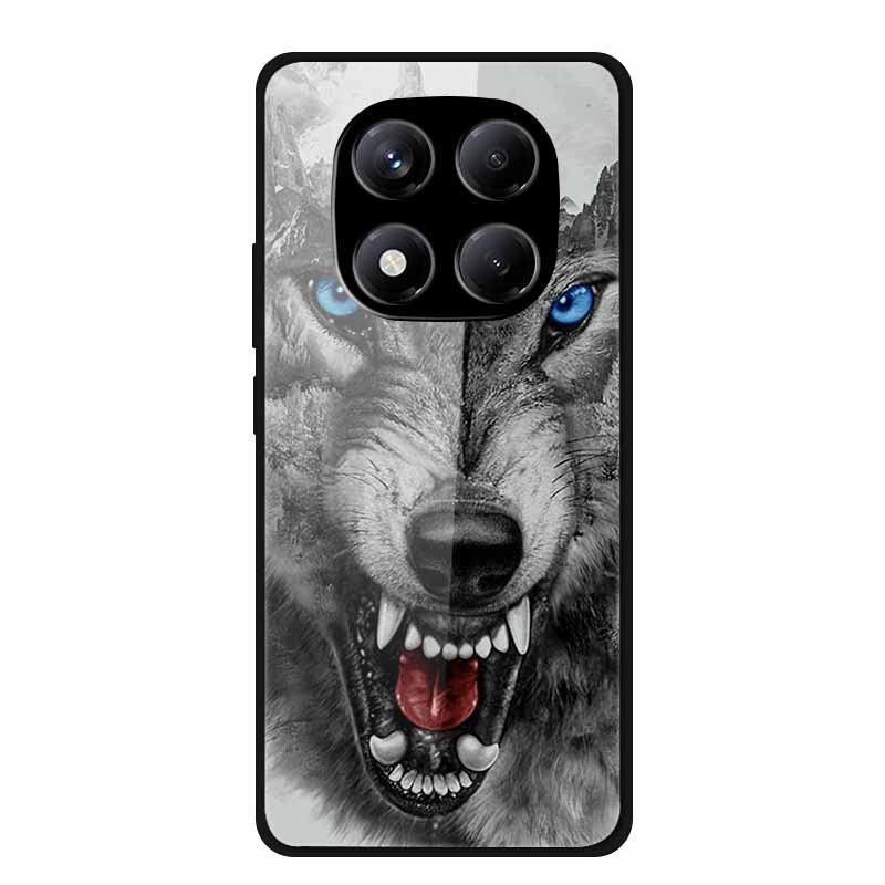 Luxury Case For Redmi Note 14 Pro 4G Tempered Glass Cover For Xiaomi Redmi Note14 Pro 4G Phone Cases Fashion Protective fundas