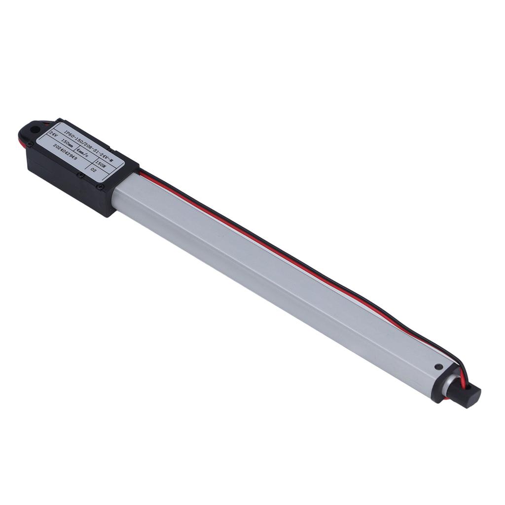 DC24V Mini Electric Actuator Wingless Automatic Lifting Rod Reciprocating Linear Actuator 4mm/s 150m