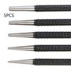 5pcs Nail Punch Door Pin Removal Hammerless Nail Center