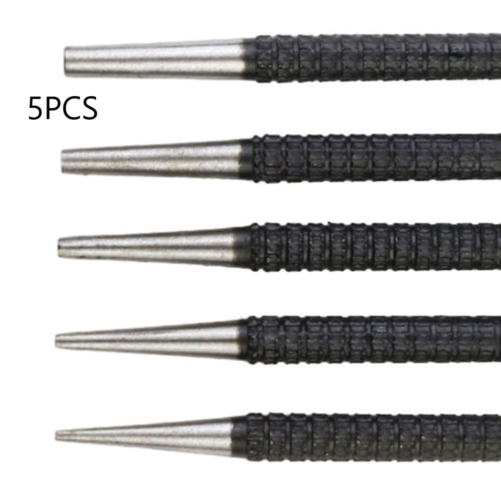 5pcs Nail Punch Door Pin Removal Hammerless Nail Center