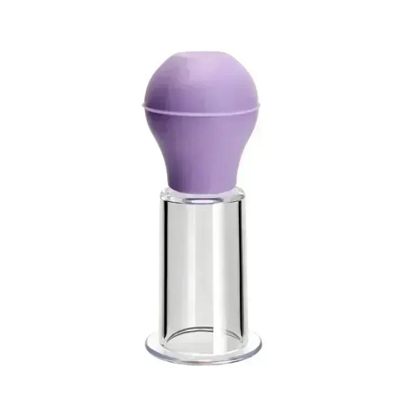 Facial Massage Cups Rubber Vacuum Cupping Skin Lifting Anti Cellulite Massager for Face Pvc Body Cups Skin Scraping Massage Jar