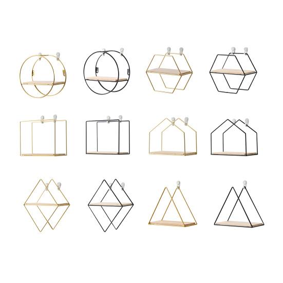 Lightweight Storage Rack DIY Fashion No Perforation Shelf