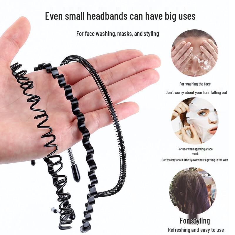 Herren Haarband 6-teiliges Set