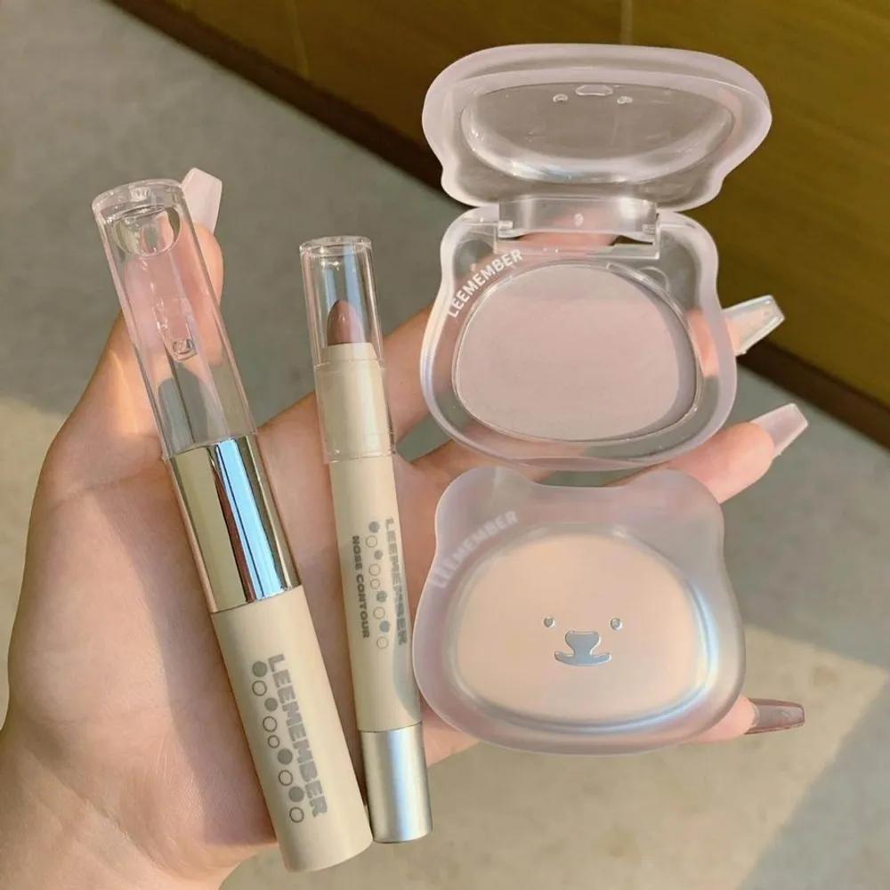 LEEMEMBER Highlighter Remember Contouring Powder Contouring Pen 901 Cold Rose
