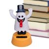 Solar Powered Dancing Figures Swinging Dancer Ornaments Cartoon Animated Halloween Dashboard Accessories For Automotive Auto