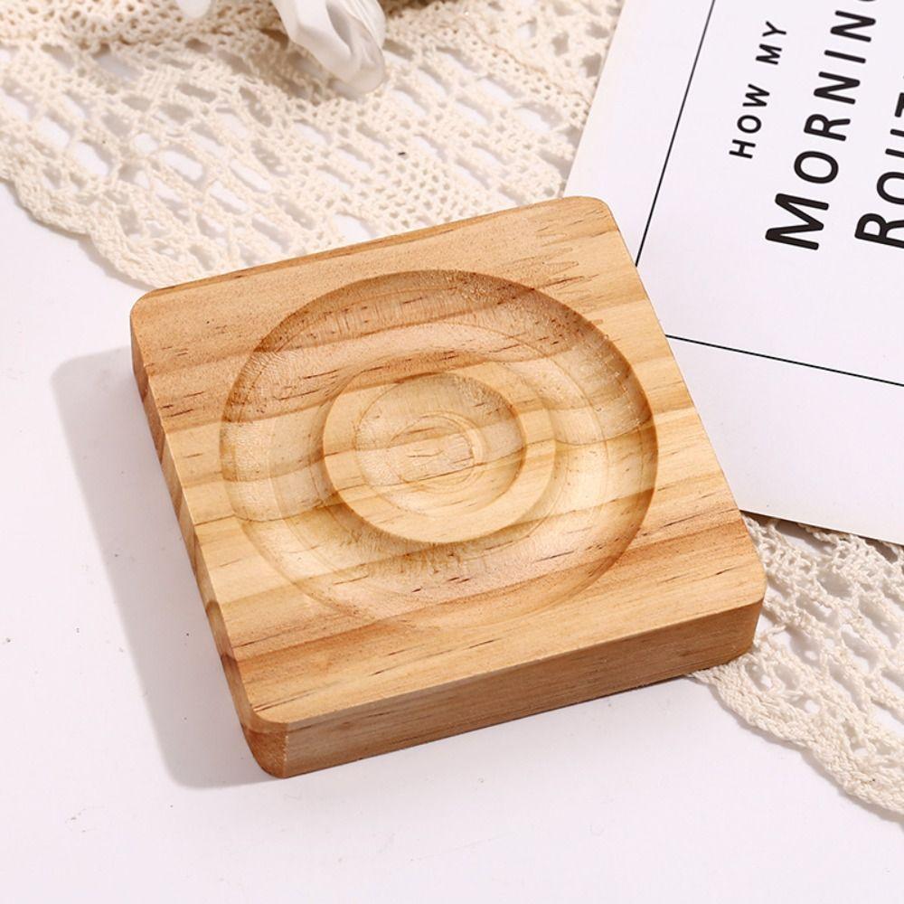 Wooden Handstring Bracelet Display Stand Design Craft Storage Jewelry Making Organizer  Home