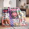 1pc Anniversary Romantic Love Blanket - Perfect Gift for Birthdays, Christmas & Halloween- Soft, Warm & Versatile Yy250909151