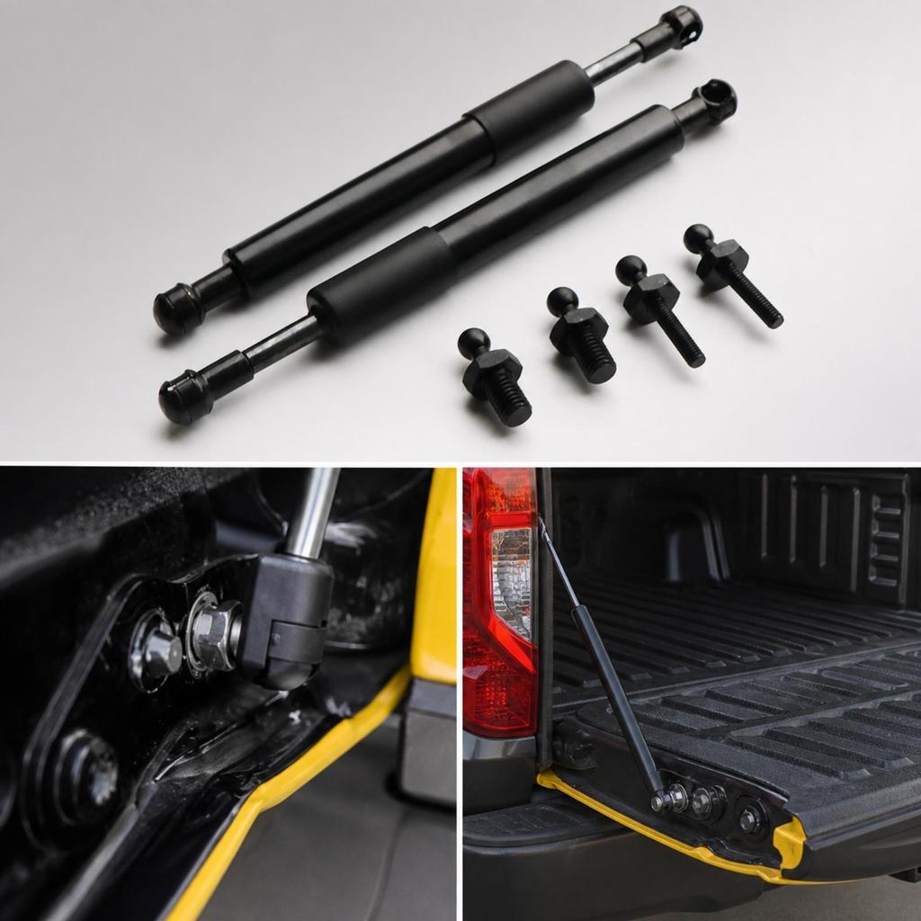 Sleek Vehicle Brand Trail T9 Tailgate Damping Assembly Compact Damper