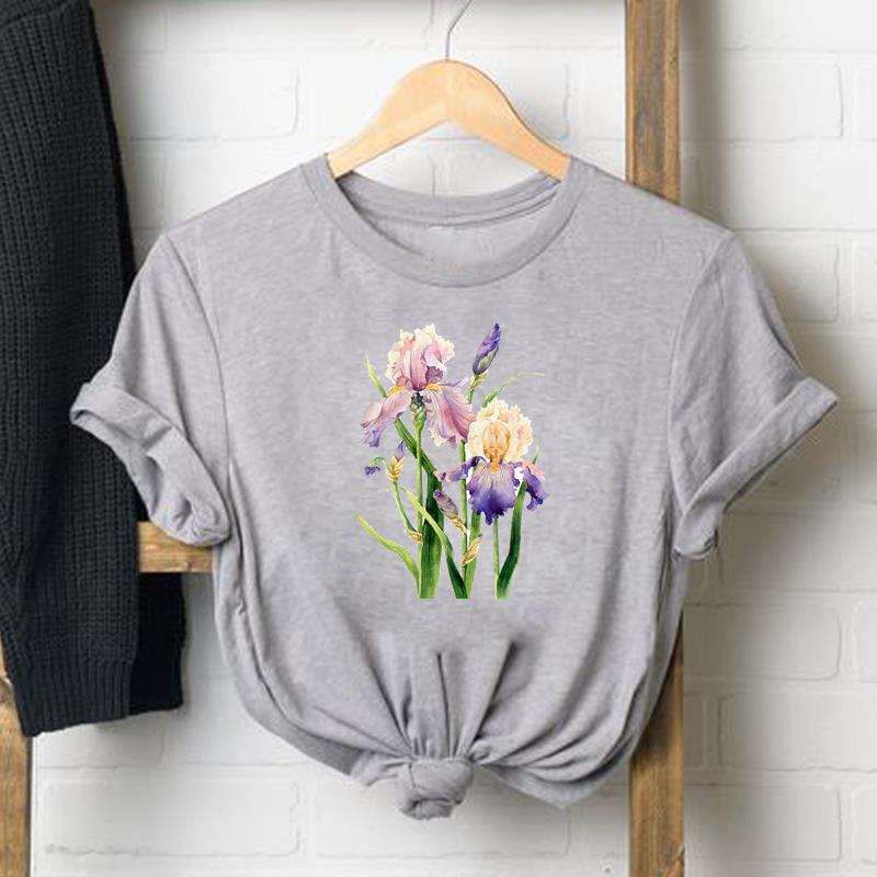 T Shirt Frau Weibliche Frauen Faultier Cartoon Lustige Trend 90er Jahre Print T Top Mode T Kleidung Kurzarm Grafik t-shirts