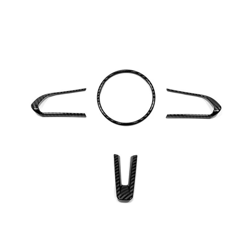 For Mazda 3 CX-30 CX30  -  CX-50 CX50   2024 Steering Wheel Buttons Frame Trims Circle Sequin Cover Car Stickers