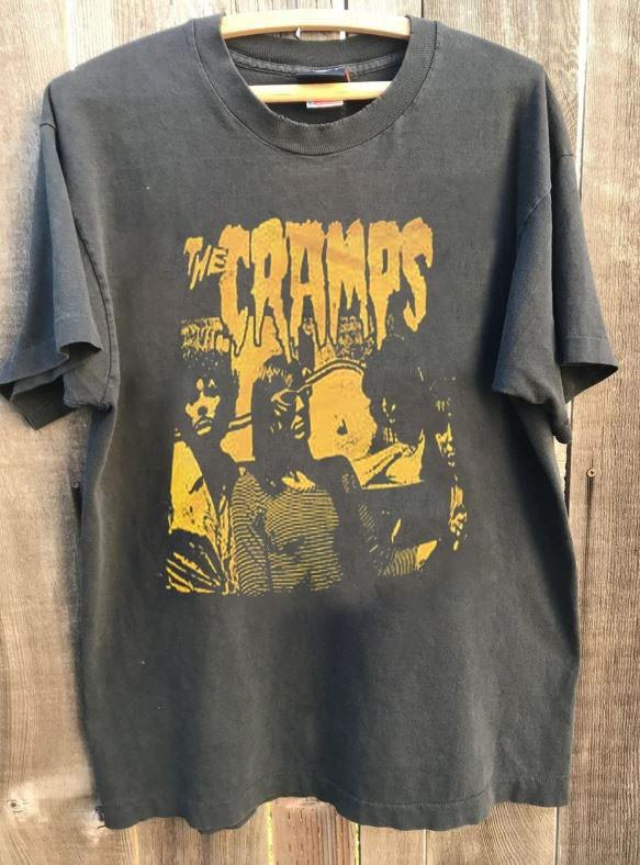 

The Cramps Band Shirt Rare Design Charcoal Color Unisex Shirt S5XL WA2555 Unisex T-Shirt S