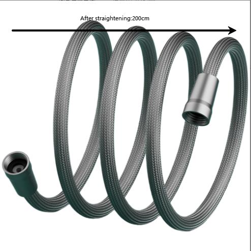 Comfort Enhancing 4 Inch Hose Nylon Shower Hose Daily Shower Use