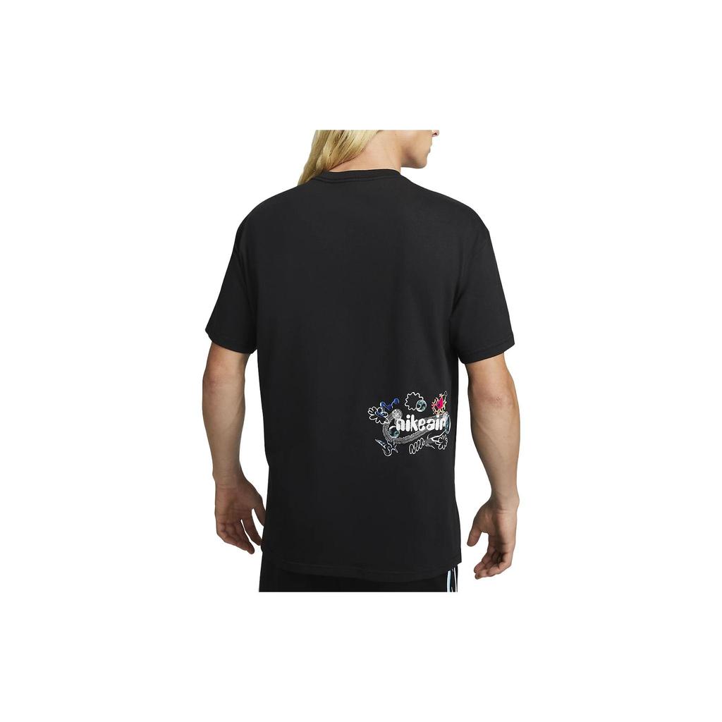 Nike Drop Shoulder Sleeve T-Shirt Men's Black DZ2836-010