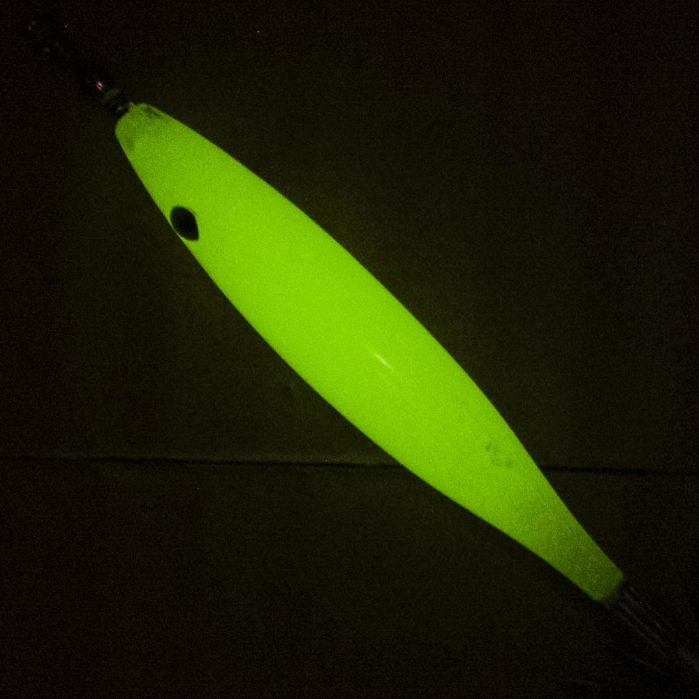 5Pcs Luminous Squid Lure Night Fishing Lamp Hook Rustproof Cuttlefish Attracting Lure Double Hook for Seawater Fresh Water