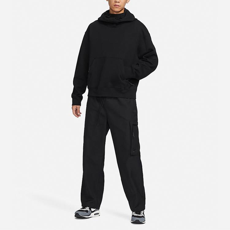 Nike Atmungsaktive Strick-Sporthose mit Kordelzug Herrenhosen Schwarz FB7526-010