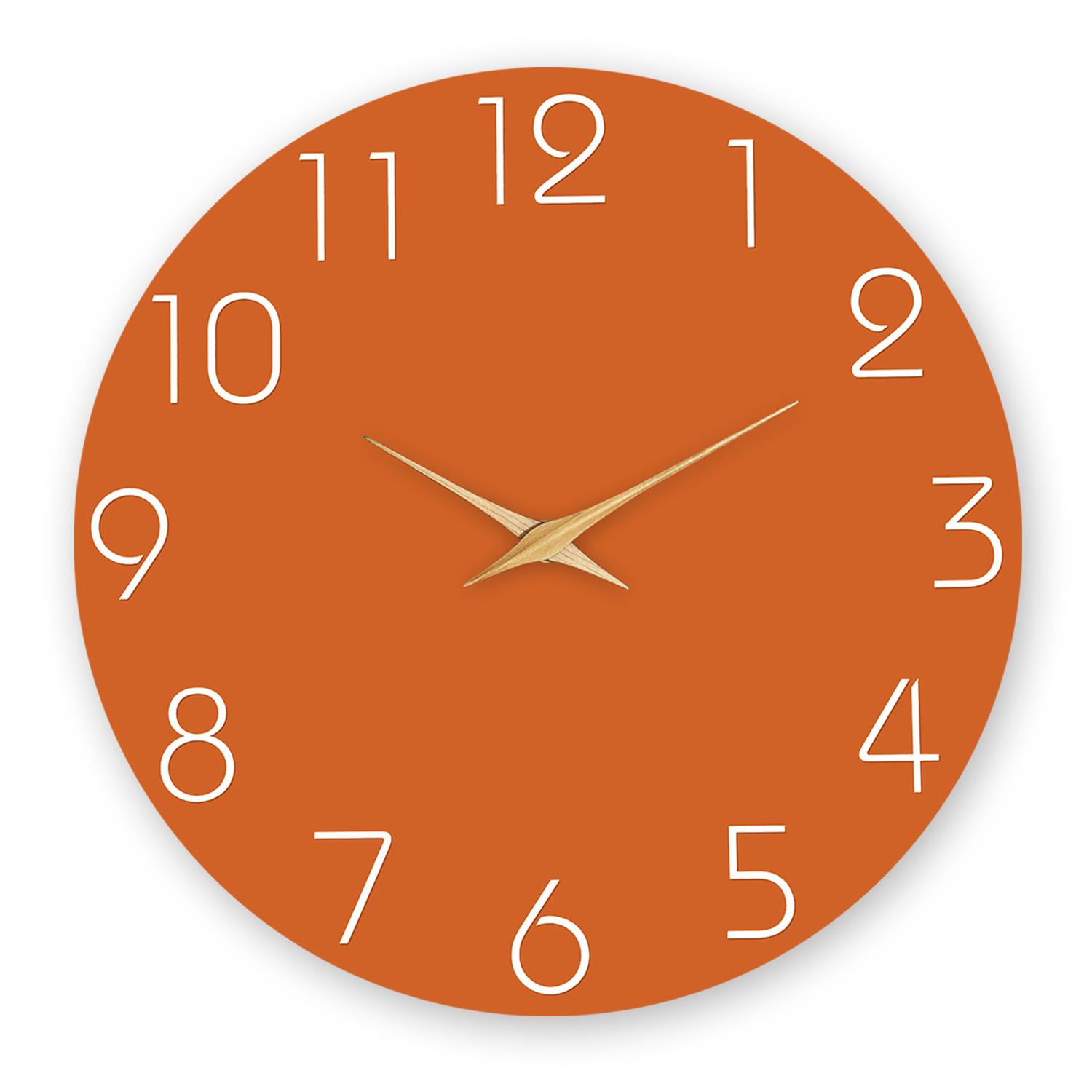 Up-to-date High-Quality Minimalist High-Quality Orange High-Quality Background High-Quality Pattern High-Quality Wooden High-Quality Wall (as the picture,10 Inch)