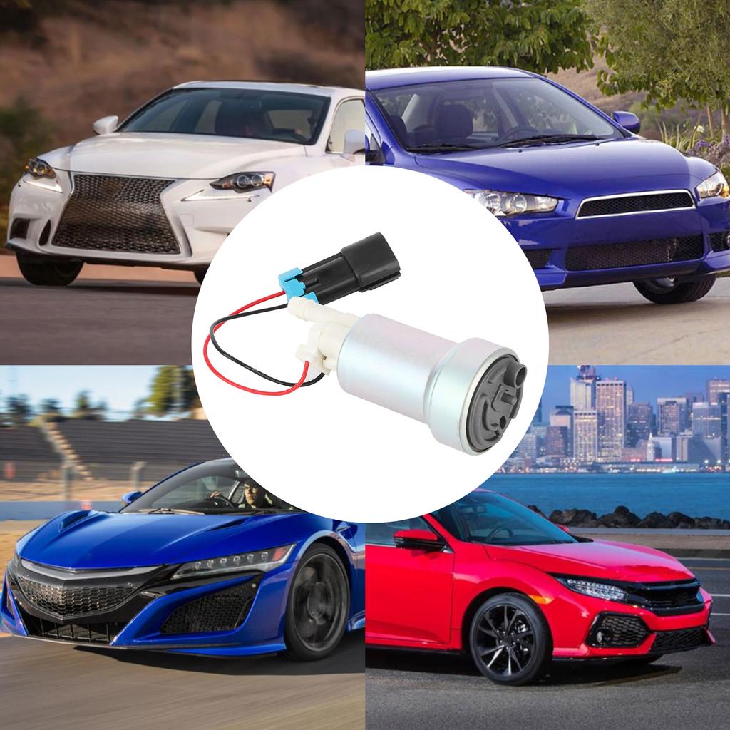 450LPH Fuel Pump & Install Kit for  E85 RACING F90000274 Fit for  Accord/CRX/CR‑V/CIVIC Electrical Fuel Pump