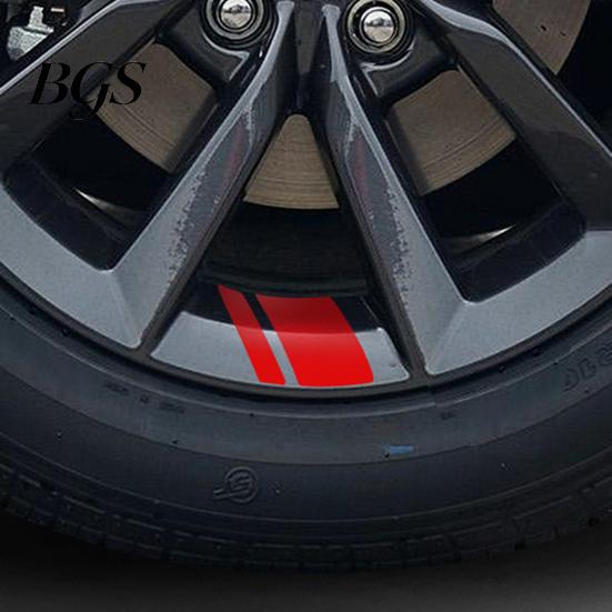 Wheel Hub Reflective Strip 6Pcs Rim Sticker Waterproof Decorative Universal Car Trim Motorcycle Vehicle Supplies Exterior