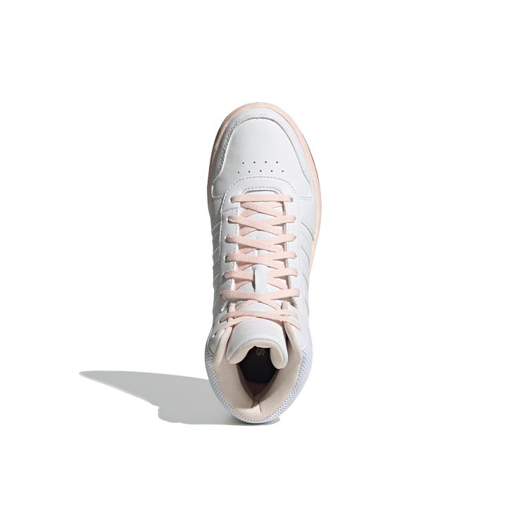 Adidas Wmns Hoops 2.0 Mid 'White Power Pink' FW9355