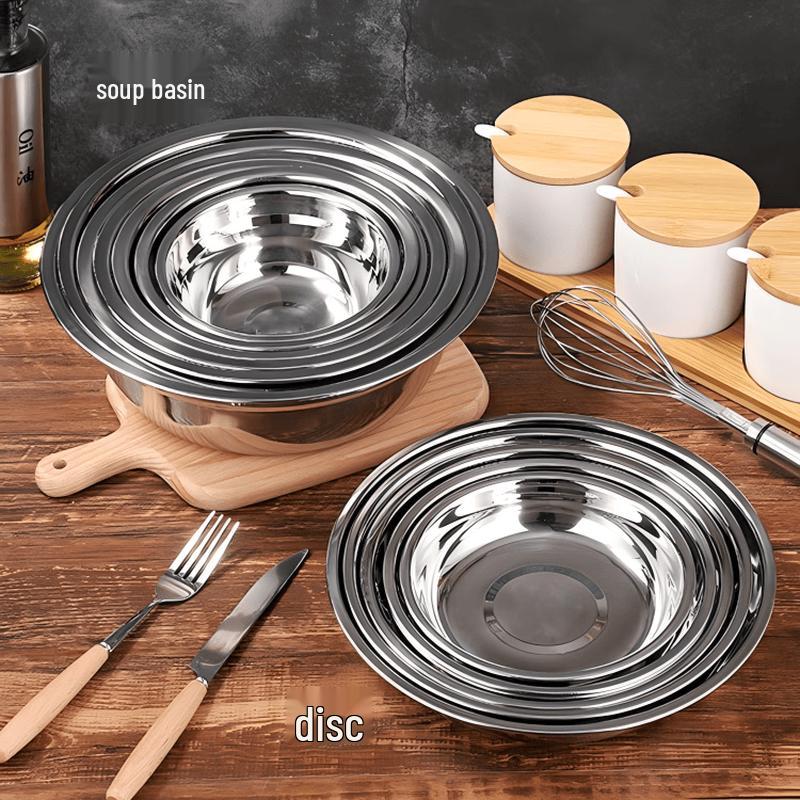 Diren 304 Stainless Steel Serving & Mixing Bowls 14CM, 2-pack