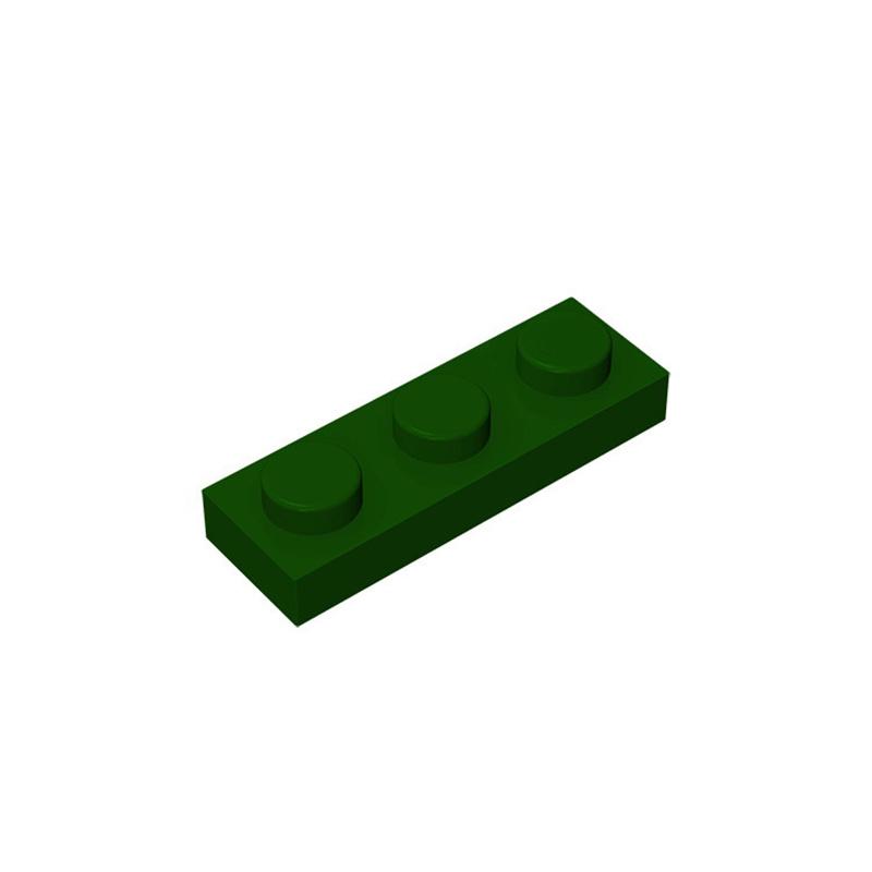 60pcs/lot MOC Bricks Plate 1x3 Compatible With 3623 Children's Toys DIY Building Block Particles Plate Technical Toy