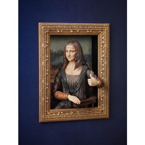 figma Leonardo da Vinci's Mona Lisa Non-Scale PVC & ABS Painted Complete Movable Figure