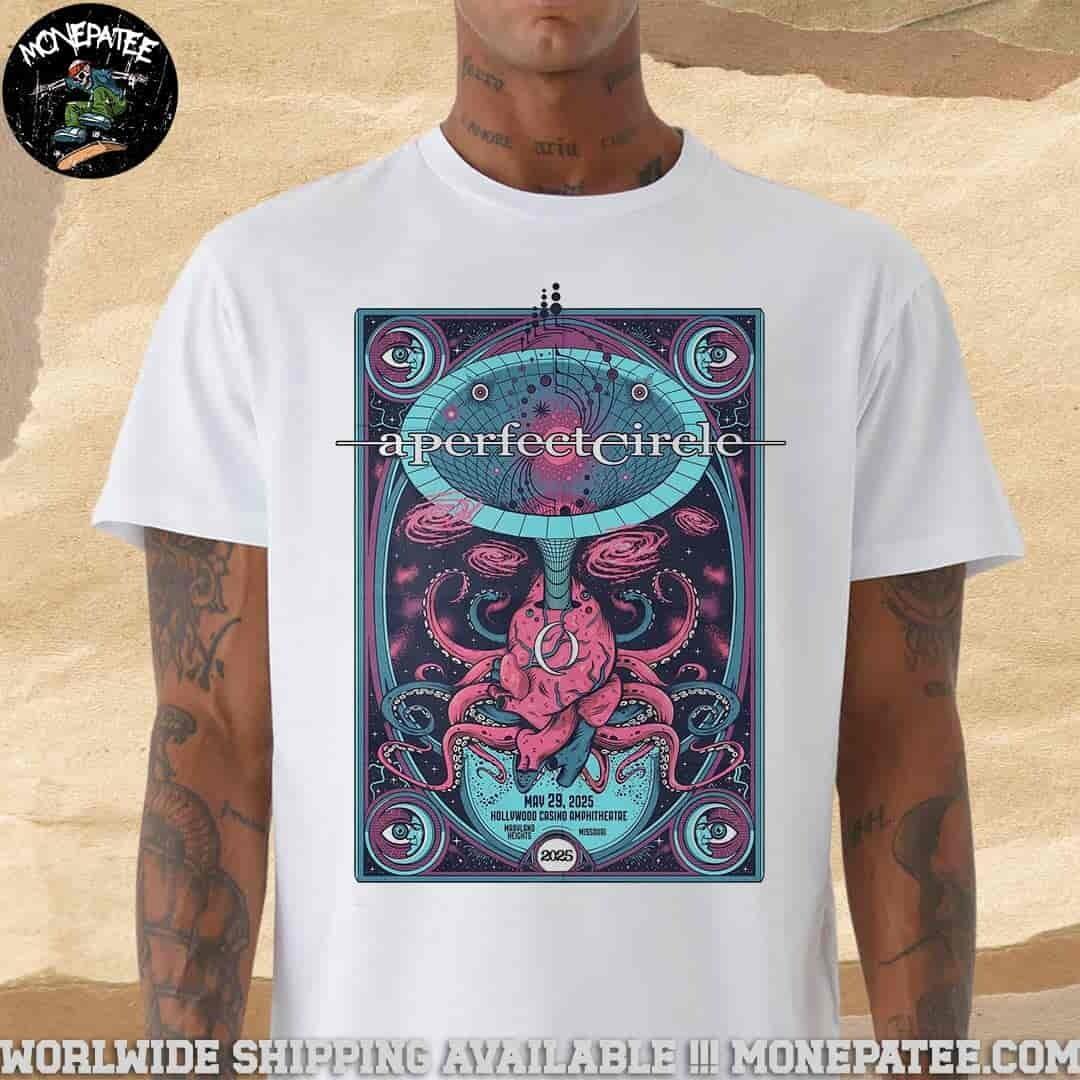 A Perfect Circle Tee For Show In Maryland Heights MO 2026 At Hollywood Casino XXXL