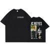 Rapper Jc Reyes Album Tour Graphic T Shirts Men's Women Hip Hop Fashion T-shirts Cotton Casual Oversized T-shirt