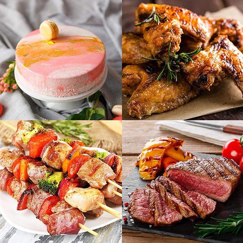 Suport antiaderent pentru coaste, raft pentru coaste, grătar pentru coaste și fripturi, oțel inoxidabil, grătar, grătar, pui, coaste de vită, suport pentru coaste, coș pentru grătar