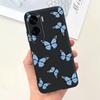Case For Honor 90 Lite Honor X50i Cover Shockproof Back Coque Women Fashion Flower Butterfly Capas for Huawei Honor90 Lite Cover