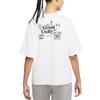 Nike Drop Shoulder Sleeve T Shirt Women's White DM7904-100