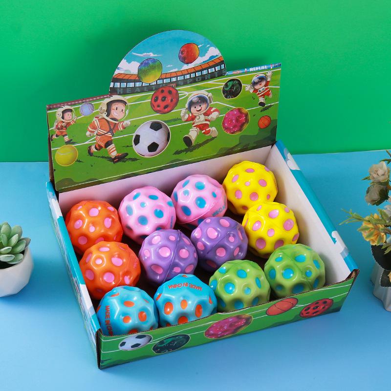 

Elastic PU Bouncy Macaron Decompression Ball with Rope – Internet Celebrity Toy 6.3 cm